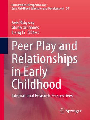 cover image of Peer Play and Relationships in Early Childhood